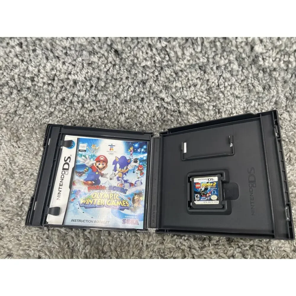 Mario & Sonic at the Winter Olympic Game Nintendo DS Case Game & Manual Rated E